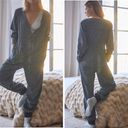 Anthropologie  Alexandra Farmer | Flannel Lounge Jumpsuit Green and Blue Size XS Photo 1