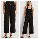 Ralph Lauren NWT Lauren  Pants Brienda Micro Sanded Twill Belted Wide Leg 16 $125 Photo 1