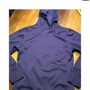 Nike Women  LS Purple Hood Sweatshirt 1/4 Zip Sz XS Photo 6