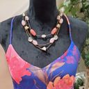 fab'rik  Women's Blue Floral 100% Polyester Scoop Neck Sleeveless Top Blouse Small Photo 1