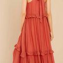 Listicle Rust Maxi Dress (S) Photo 2