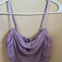 Corset Crop Top Purple Size M Photo 0