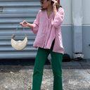 ZARA Pink Button Down Photo 0