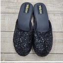 Mystique Boutique Mystique black sequins slip on  size 6 Photo 2