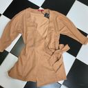 n:philanthropy NWT  Bresson Wrap Dress Duster Cardigan Sweater Camel Oversized S Photo 6