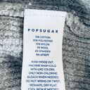 Popsugar sweater color gray spandex size M cotton new Photo 6