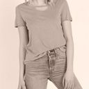 n:philanthropy Abigail Deconstructed Tee Coral Distressed Destroyed Cut-Out Top Photo 4