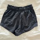 Lululemon Black Inner Glow Shorts EUC Size 4 Photo 1