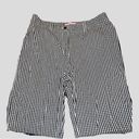 Anne Klein  black and white checkered Bermuda shorts. Photo 0