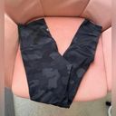 Lululemon Align High Rise 25” Black Camo Coal Multi Leggings Size 4 Photo 3