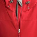 Free Country WOMENS SUPER SOFTSHELL JACKET RED Zipper Front XL Photo 3