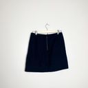 J.Crew SALE! Navy  Pleated Mini Skirt Size 2 NWOT Photo 1