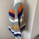 Lou & grey  Stripe Color Line Alpaca Blend Sweater Size Medium Photo 6