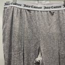 Juicy Couture  Gray Velour Logo Band Track Pants Size Large Photo 2