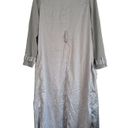 House Of CB  Coryn Light Grey Silky Duster NWT Photo 7