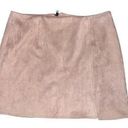 fab'rik NWT  Mocha Suede Skirt Size Small Photo 0