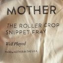 MOTHER Denim  The Roller Crop Snippet Fray in Well Played Size 26 Photo 10