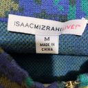 Isaac Mizrahi Isaac Mizrah Live Womens Size Medium Multicolor Abstract Print Sweater Jacket Photo 4