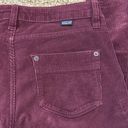 Patagonia  Women's Everyday Corduroy Pants Organic Size 28 / 6 burgundy red Photo 4