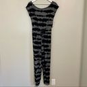 Susina Women’s Sleeveless Tie Dye Pant Jumpsuit Black Grey Size Small NWT Photo 33