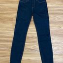 L'AGENCE Margot Midnight Skinny High Rise Crop Blue Jeans Size 25 Inseam 27" Photo 1