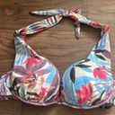 Venus  Tropical Prince halter neck, rouge, push-up, bathing suit top 32DD Photo 0