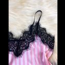Boutique Pink & Black, Striped, Pajama Set Photo 7