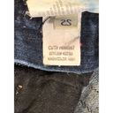 Hudson Jeans  Straight Leg Button Flap Back Pockets Dark‎ Wash 402SD Size 25 Photo 4