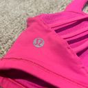 Lululemon Sonic Pink Free To Be Serene Bra Photo 2