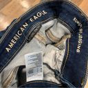 American Eagle  Super Hi Rise Jeggings Dark Blue Jeans Size 0 Photo 6