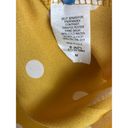 Acting Pro 3 for $15  Mustard Yellow White Polka Dot Sheer Shirt Size Medium Photo 3
