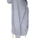 Zella  Women’s 2 Piece Athleisure Hoodie Zipper Wide Leg Light Gray Set Small Photo 3