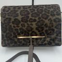 Brian Atwood  Brigitte Adjustable Leather/Calf Hair Cross Body Bag Photo 1