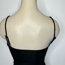 Naked Wardrobe  Womens Size XS Got the Scoop Bodysuit Black Thong Adjustable NWOT Photo 1