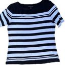 Tommy Hilfiger  Womens Size M Short‎ Sleeve Striped Cotton T-Shirt​​ Photo 0