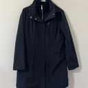 London Fog  Black 2-Layer Mid Thigh Length Winter Coat Size Large Photo 0