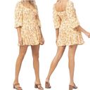 l*space NWT L* Cassidy Long Sleeve Flowy Peasant Dress Yellow Floral Women's Small Photo 1