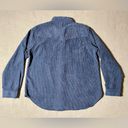 Velvet Heart  Women’s Casual Shirt Blue Size XL Corduroy Photo 5