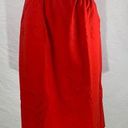 Pendleton Vintage Wool Pencil Skirt Red Midi Photo 0