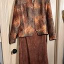 Coldwater Creek Suede  skirt size 12 Photo 10