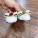 Salvatore Ferragamo Ferragamo • vintage Vara Bow Shoes cream white gold  pumps low heel 90s classic Photo 8