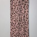 Cynthia Rowley  Leopard Lounge Pants PJ Pajamas Pink XS Extra Small Women’s Photo 3