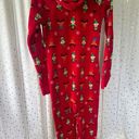 Macy's  Family PJs Christmas Footless Hoodie Pajama Onesie Reindeer Elves S Photo 5