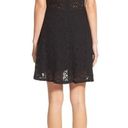 BB Dakota  Dress Womens Size 0 Black Lace Renley Fit Flare Mini Party Evening Photo 3