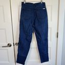 Bill Blass  Vintage High Waist Tapered Leg Pleated front Mom Denim Jeans Size 14 Photo 3