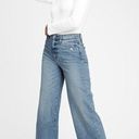 Gap  Women’s Wide Leg Sky High Rise Denim Jeans in Medium Indigo Size 12 Photo 0