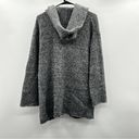 Vince  Gray Mohair Wool Blend Long Sleeve Hooded Knit Oversized Cardigan Size S Photo 35