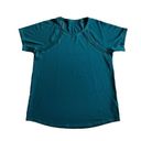 Athleta  TEAL CHI DOT MESH TRAIN TEE  size XS Photo 2