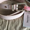 Juicy Couture  Pink Blush Belt w Rhinestones XL Photo 1