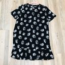 Mud Pie  Crepe black floral Dress medium Photo 38